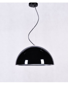 LAMPA WISZĄCA CZARNA WOODY