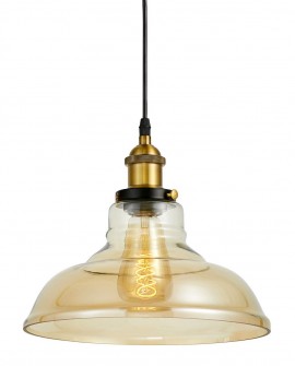 LAMPA WISZĄCA LOFT BURSZTYNOWA GABI