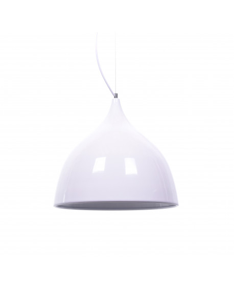 NOWOCZESNA LAMPA WISZĄCA BIAŁA POŁYSK VITTORIO