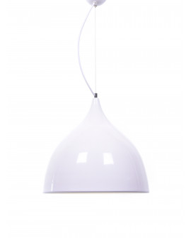 NOWOCZESNA LAMPA WISZĄCA BIAŁA POŁYSK VITTORIO