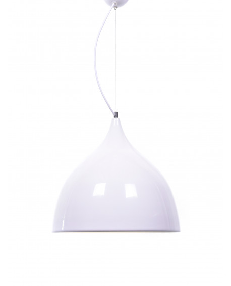 NOWOCZESNA LAMPA WISZĄCA BIAŁA POŁYSK VITTORIO