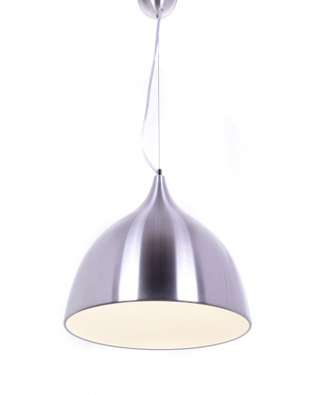 NOWOCZESNA LAMPA WISZĄCA SREBRNA VITTORIO
