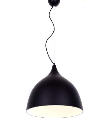 NOWOCZESNA LAMPA WISZĄCA CZARNA MATOWA VITTORIO