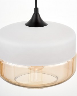 LAMPA WISZĄCA NOWOCZESNA LOFT BIAŁA BARLET LUMINA DECO