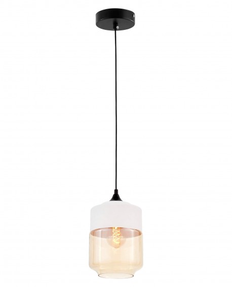 LAMPA WISZĄCA NOWOCZESNA LOFT BIAŁA ASTILA LUMINA DECO