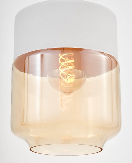 LAMPA WISZĄCA NOWOCZESNA LOFT BIAŁA ASTILA LUMINA DECO