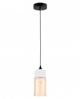 LAMPA WISZĄCA LOFT INDUSTRIALNA BIAŁA ZENIA