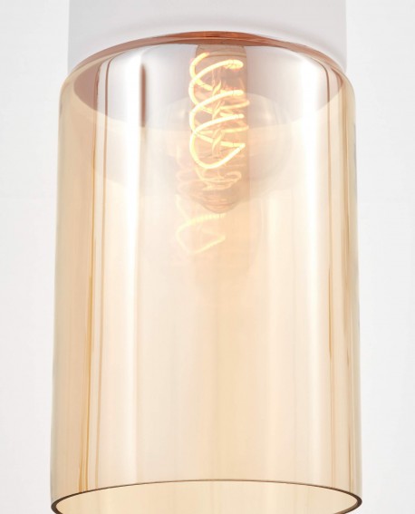 LAMPA WISZĄCA LOFT INDUSTRIALNA BIAŁA ZENIA