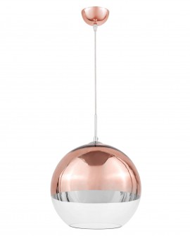 LAMPA WISZĄCA NOWOCZESNA RÓŻOWE ZŁOTO VERONI D30 LUMINA DECO