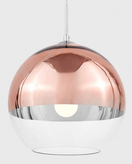 LAMPA WISZĄCA NOWOCZESNA RÓŻOWE ZŁOTO VERONI D30 LUMINA DECO