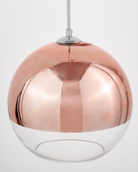 LAMPA WISZĄCA NOWOCZESNA RÓŻOWE ZŁOTO VERONI D30 LUMINA DECO