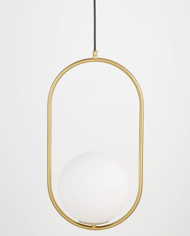 NOWOCZESNA LAMPA WISZĄCA BIAŁA PANARI D20