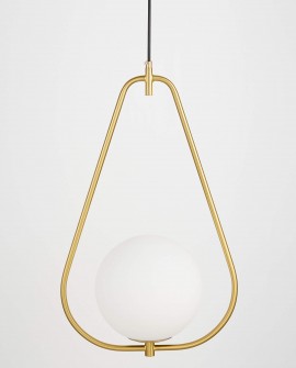 NOWOCZESNA LAMPA WISZĄCA BIAŁA FORNERI D20