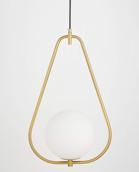 NOWOCZESNA LAMPA WISZĄCA BIAŁA FORNERI D20