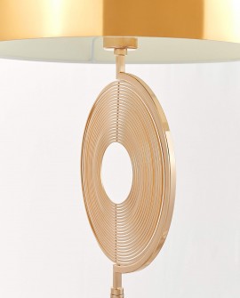 LAMPA STOJĄCA PODŁOGOWA BIAŁA MONTERONI LUMINA DECO