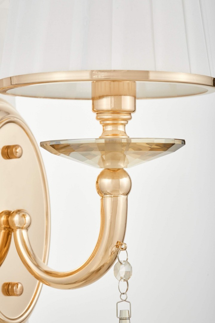 kinkiet fabione w1 zlota oprawa scienna klasyczna lumina deco