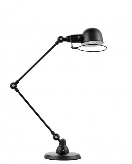 LAMPA BIURKOWA CZARNA GLORIA W2 LUMINA DECO