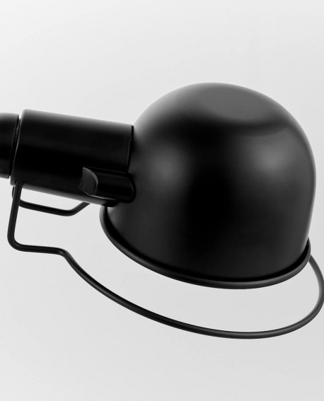 LAMPA BIURKOWA CZARNA GLORIA W2 LUMINA DECO