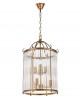LAMPA WISZĄCA LOFT ZŁOTO SZCZOTKOWANE BOSTON W6