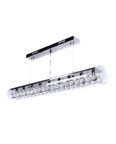 LAMPA WISZĄCA NOWOCZESNA KRYSZTAŁOWA BRIZA D90