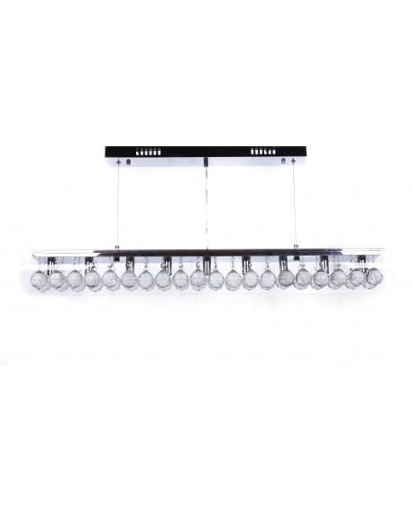 LAMPA WISZĄCA NOWOCZESNA KRYSZTAŁOWA BRIZA D90