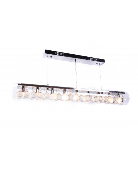 LAMPA WISZĄCA NOWOCZESNA KRYSZTAŁOWA BRIZA D90