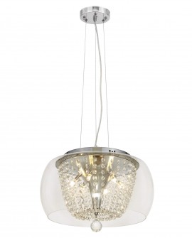 NOWOCZESNA LAMPA WISZĄCA DISPOSA CLEAR D40
