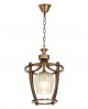 LAMPA WISZĄCA LOFT ZŁOTO SZCZOTKOWANE BROOKLYN W1