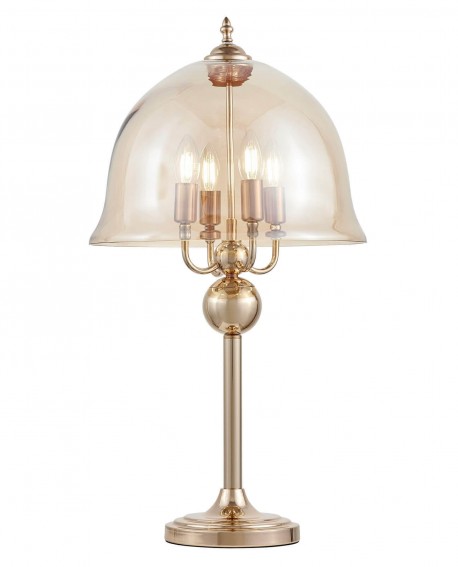 NOWOCZESNA LAMPA NOCNA ZŁOTA BOLEO W4 LUMINA DECO