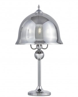 NOWOCZESNA LAMPA NOCNA CHROMOWANA BOLEO W4 LUMINA DECO