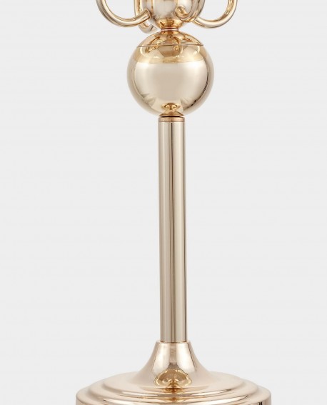 NOWOCZESNA LAMPA NOCNA ZŁOTA BOLEO W4 LUMINA DECO