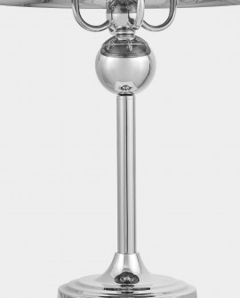 NOWOCZESNA LAMPA NOCNA CHROMOWANA BOLEO W4 LUMINA DECO