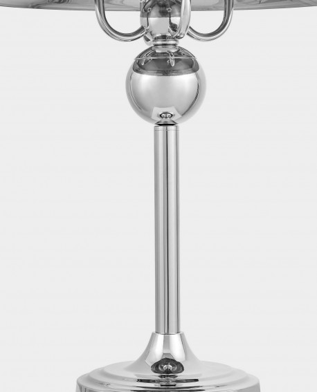 NOWOCZESNA LAMPA NOCNA CHROMOWANA BOLEO W4 LUMINA DECO