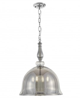 NOWOCZESNA LAMPA WISZĄCA CHROMOWANA BOLEO W4