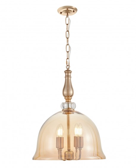 NOWOCZESNA LAMPA WISZĄCA ZŁOTA BOLEO W4 LUMINA DECO