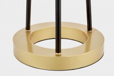 LAMPA PODŁOGOWA STOJĄCA BIAŁO-ZŁOTA BELFORTE LUMINA DECO