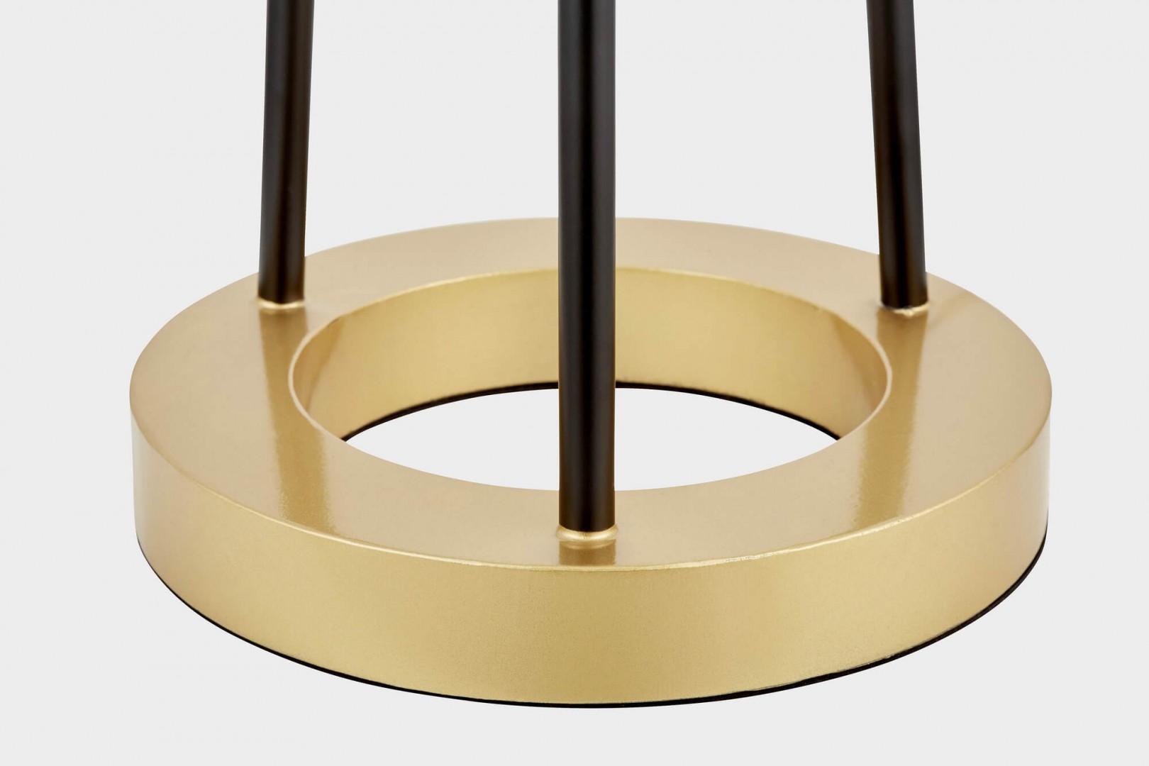 LAMPA PODŁOGOWA STOJĄCA BIAŁO-ZŁOTA BELFORTE LUMINA DECO