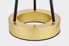 LAMPA STOŁOWA NOWOCZESNA CZARNO-ZŁOTA BELFORTE LUMINA DECO