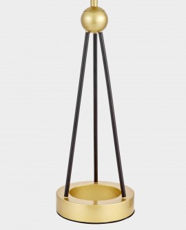 LAMPA STOŁOWA NOWOCZESNA BIAŁO-ZŁOTA BELFORTE LUMINA DECO