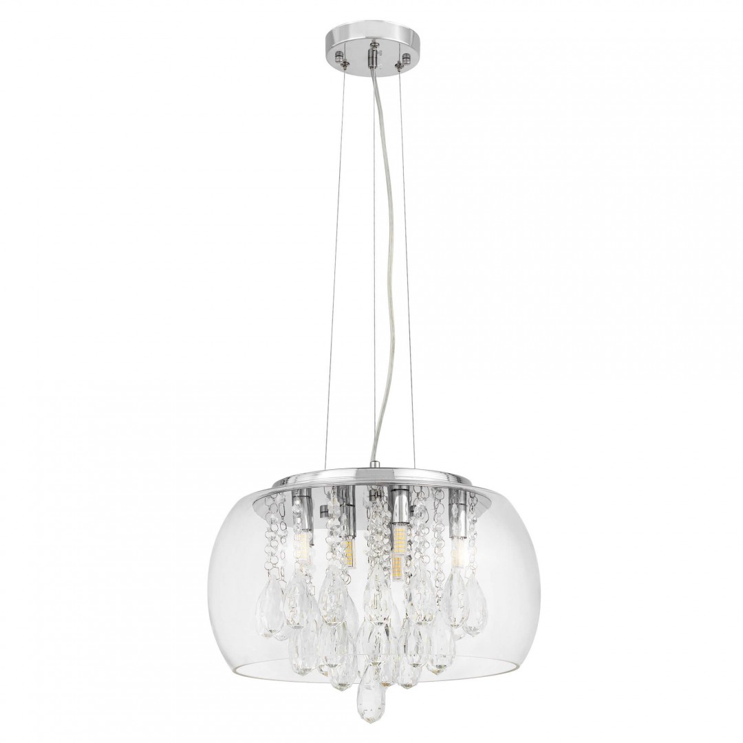 NOWOCZESNA LAMPA WISZĄCA TOSSO D40 CLEAR