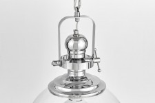 LAMPA WISZĄCA LOFT CHROMOWANA FALCO