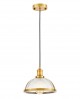 LAMPA WISZĄCA LOFT ZŁOTO SZCZOTKOWANE BRICO