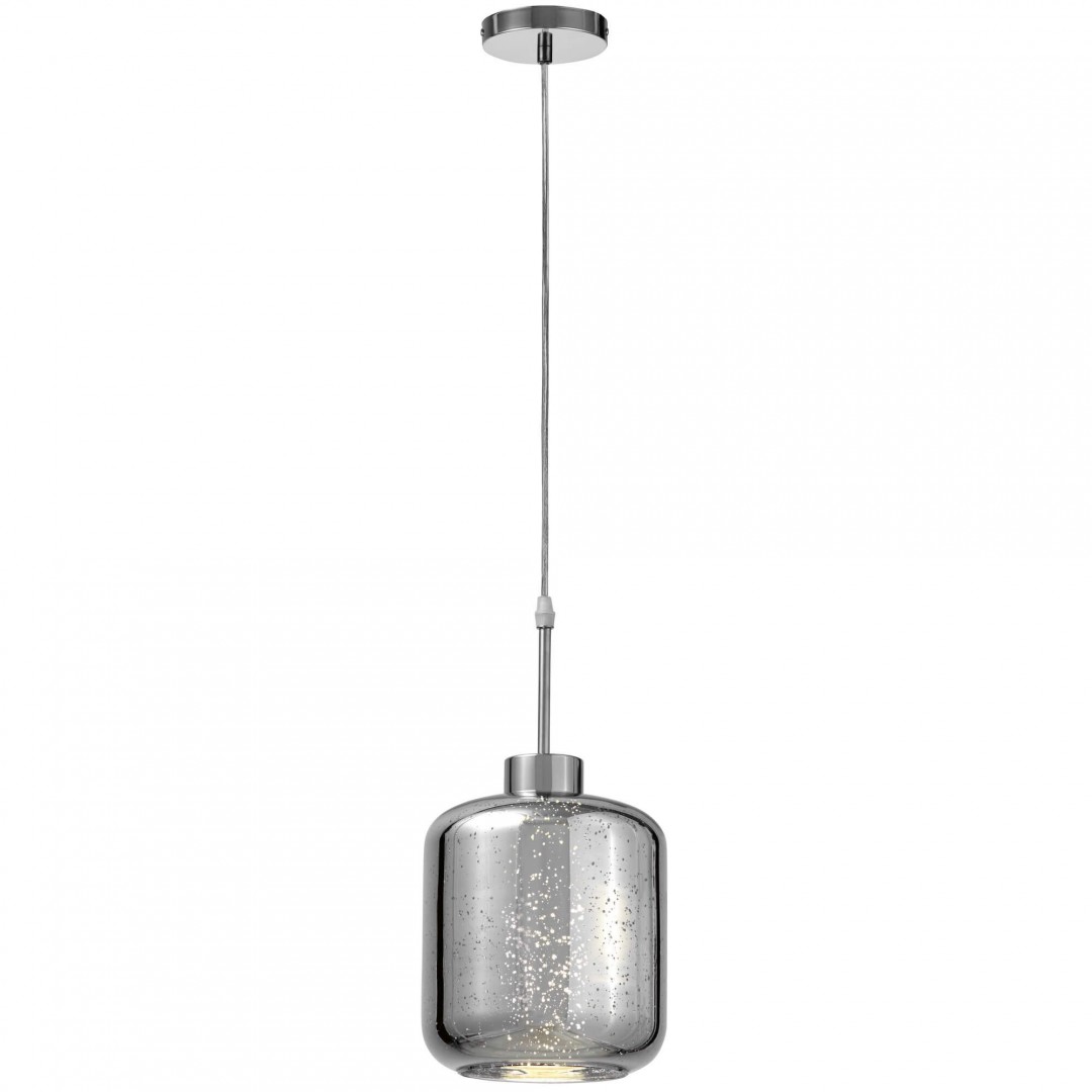 NOWOCZESNA LAMPA WISZĄCA ZWIS CHROMOWANA ALACOSMO W1