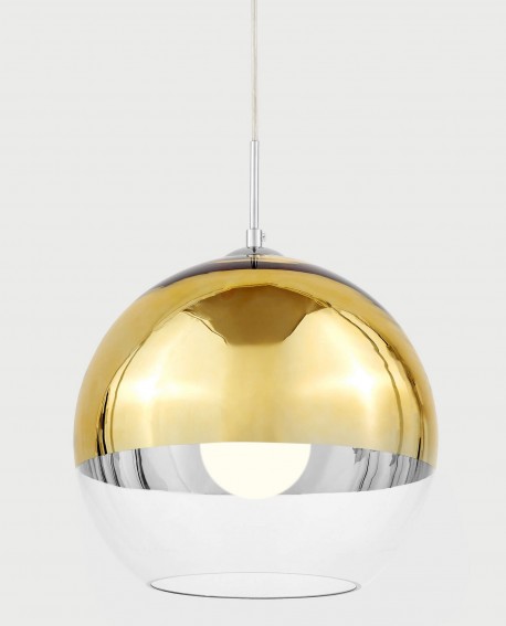 LAMPA WISZĄCA NOWOCZESNA ZŁOTA VERONI TRIO LUMINA DECO