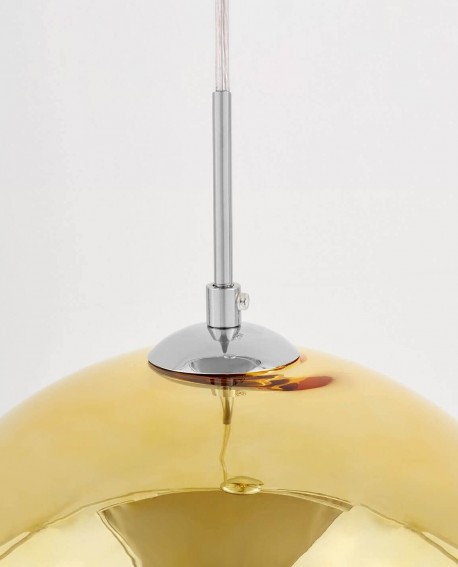 LAMPA WISZĄCA NOWOCZESNA ZŁOTA VERONI TRIO LUMINA DECO