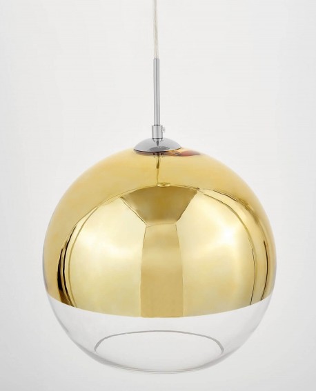 LAMPA WISZĄCA NOWOCZESNA ZŁOTA VERONI TRIO LUMINA DECO