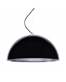 LAMPA WISZĄCA CZARNA WOODY