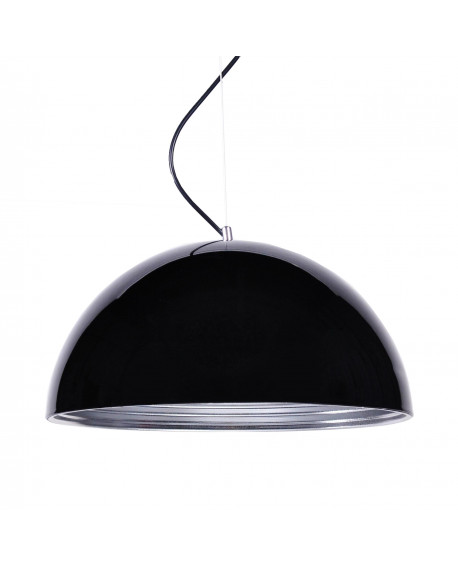 LAMPA WISZĄCA CZARNA WOODY