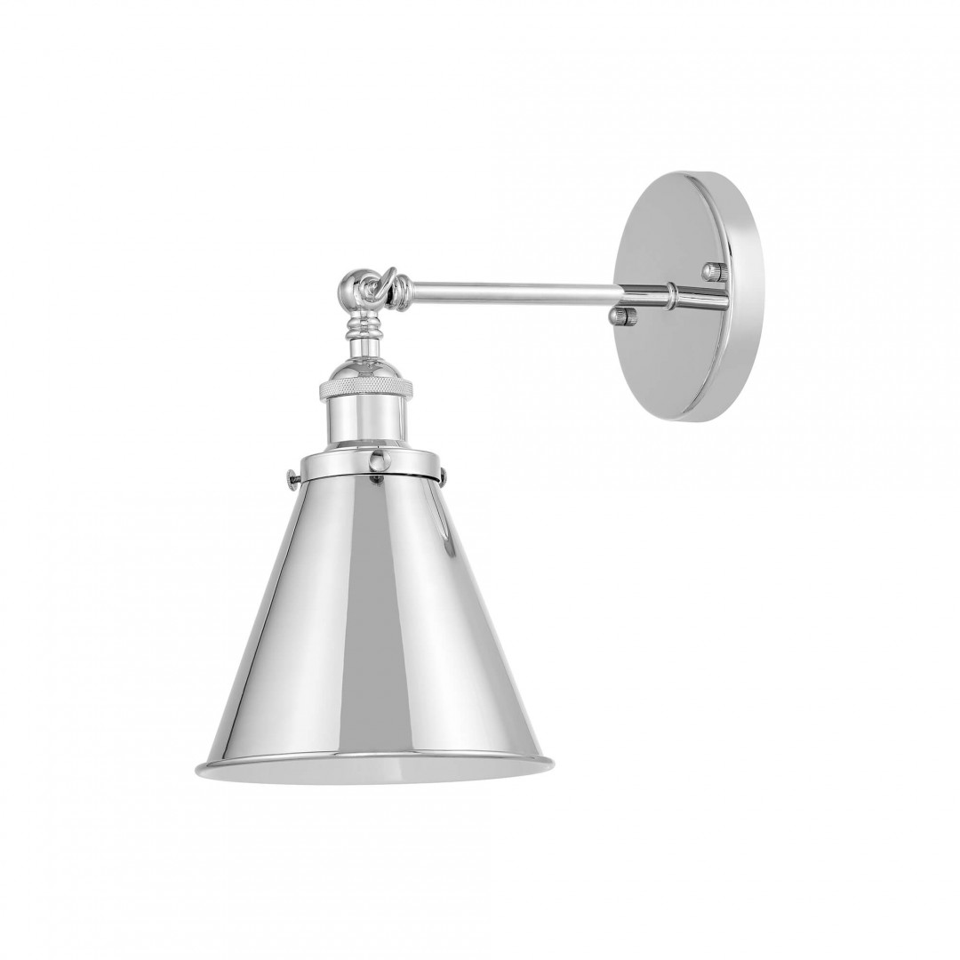 KINKIET LAMPA ŚCIENNA LOFT CHROM RUBI W1 LUMINA DECO