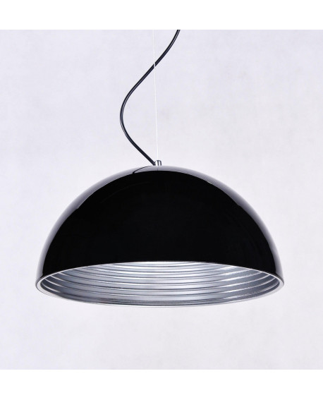 LAMPA WISZĄCA CZARNA WOODY